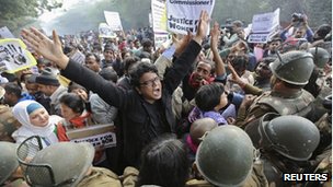 The woman's case has sparked public debate as well as several days of protests across India
